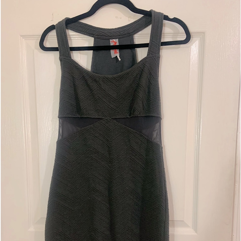 Racer back body con Free People dress